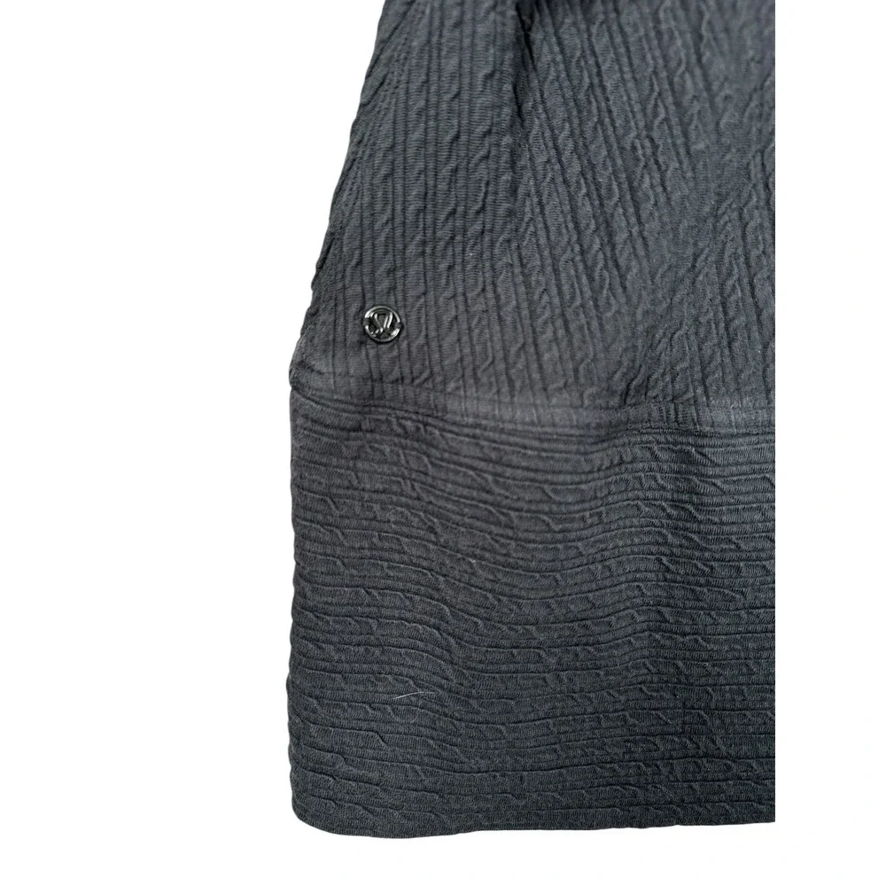 Lululemon Retreat Yourself Funnel Neck Pullover XS S Grey Oversized Sweater Top